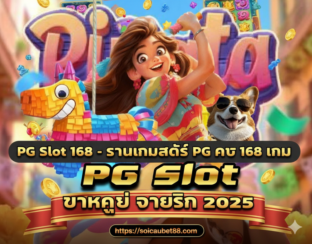 PG Slot 168 - รวมเกมสล็อต PG ครบ 168 เกม แตกง่าย จ่ายจริง 2025